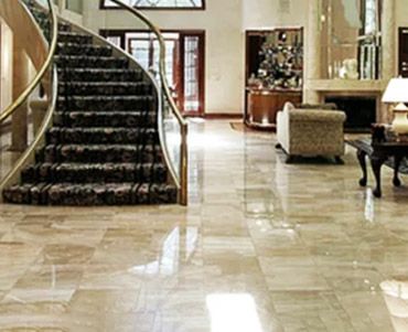 How to maintain polished marble floors